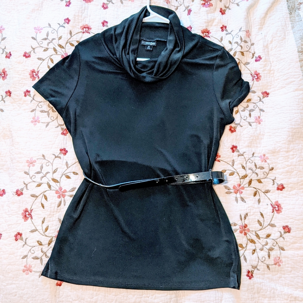 Black Belted Shirt